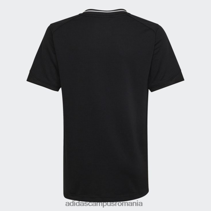 adidas campus romania tricou acasă rugby all blacks negru copii alb negru J266N218541