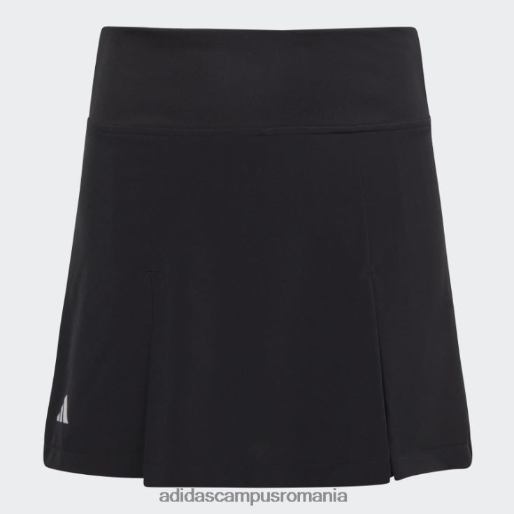 adidas campus romania fusta club tenis plisata neagra copii negru J266N219189