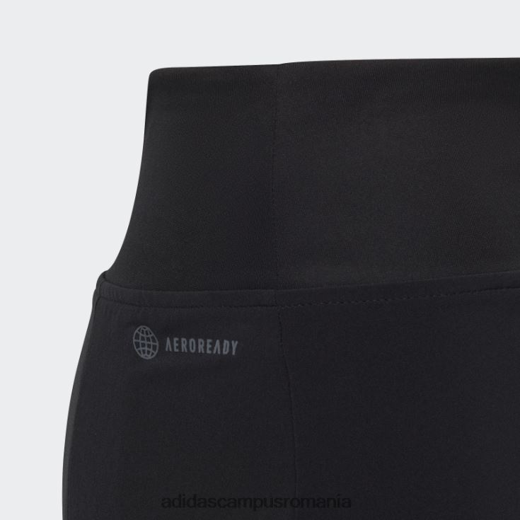 adidas campus romania fusta club tenis plisata neagra copii negru J266N219189