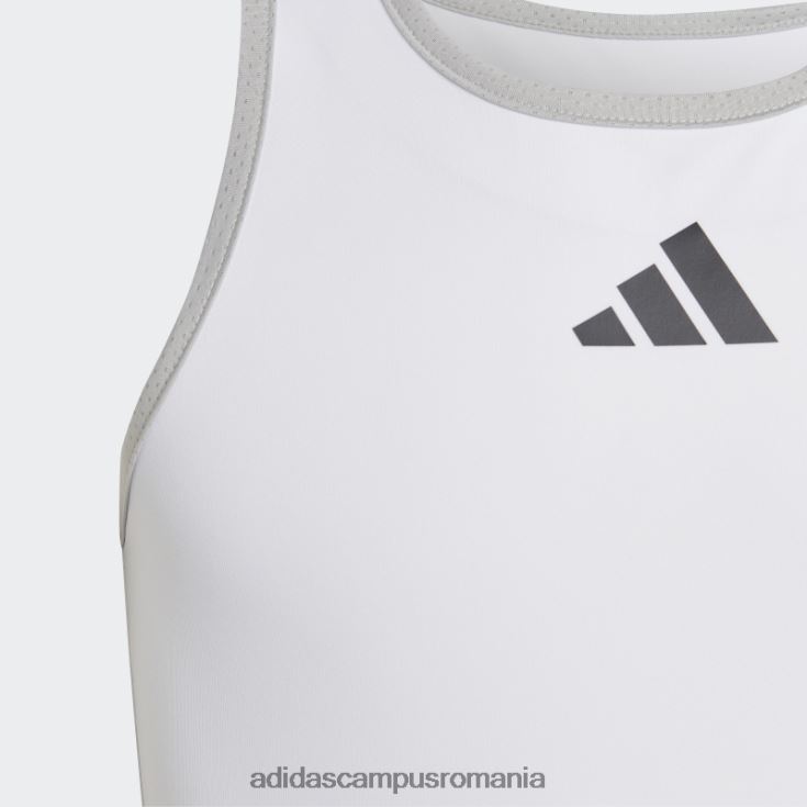 adidas campus romania maiou alb club adidas copii alb J266N219185