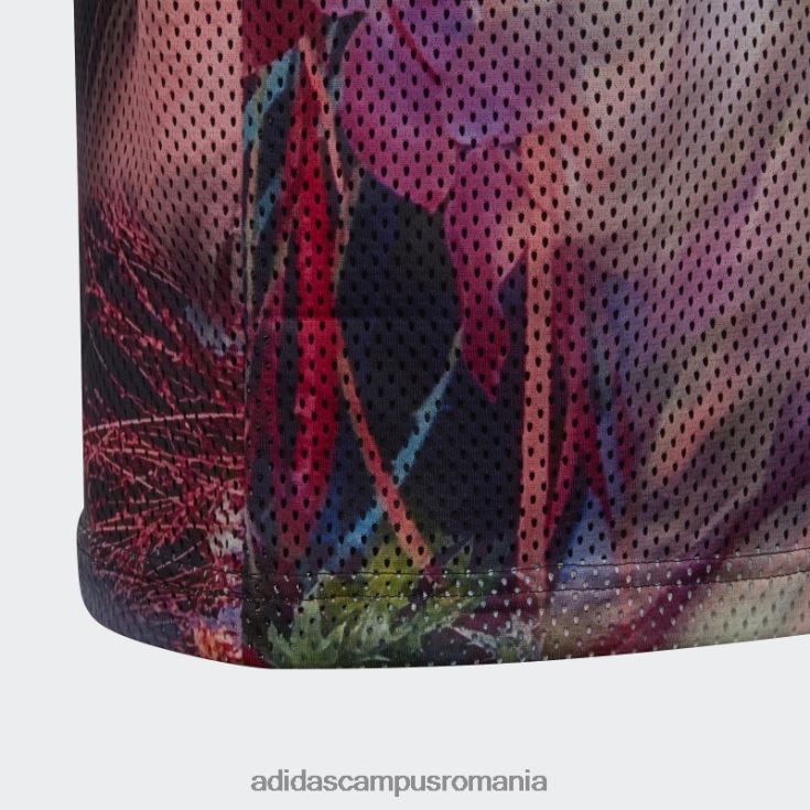 adidas campus romania melbourne tenis meci maiou multicolor copii multicolor/negru J266N219202