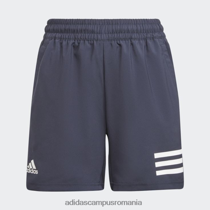 adidas campus romania pantaloni scurți adidas ink club tenis 3 dungi copii cerneală/alb J266N219077