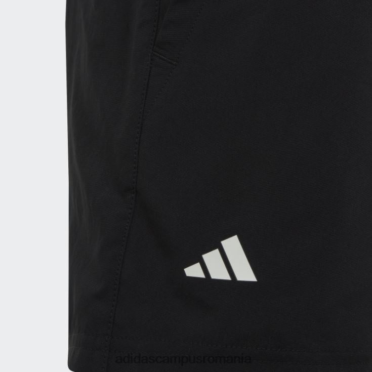 adidas campus romania pantaloni scurți negri club tenis 3 dungi copii negru J266N211854