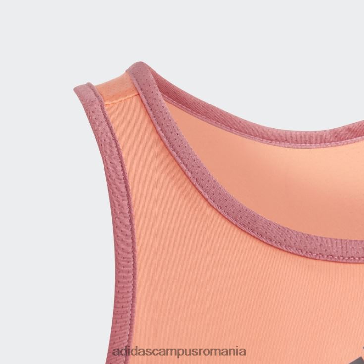 adidas campus romania rochie club tenis coral copii coral J266N219136