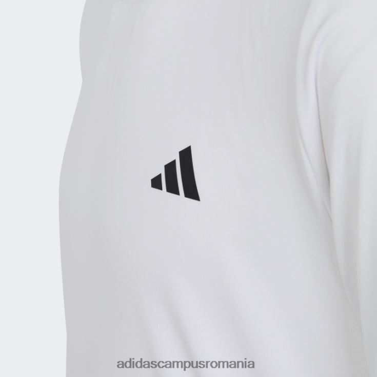 adidas campus romania tricou club de tenis alb copii alb J266N218626