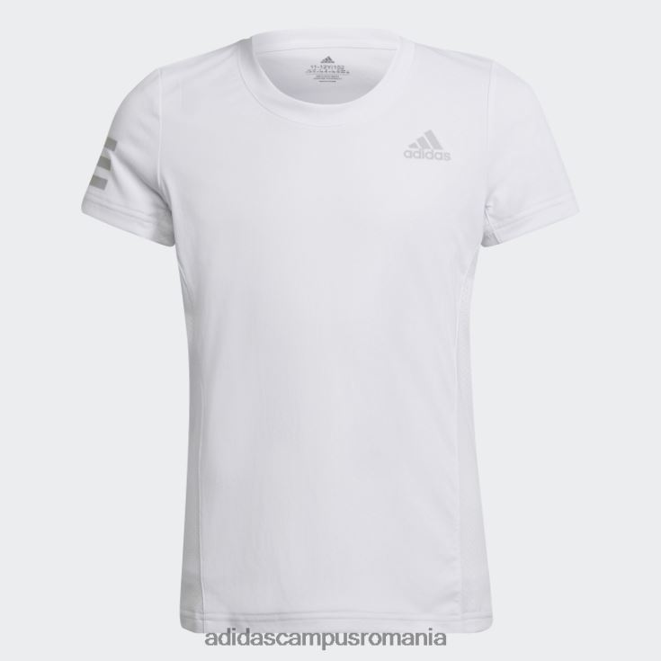 adidas campus romania tricou de tenis club gri fashion copii alb/gri J266N23474
