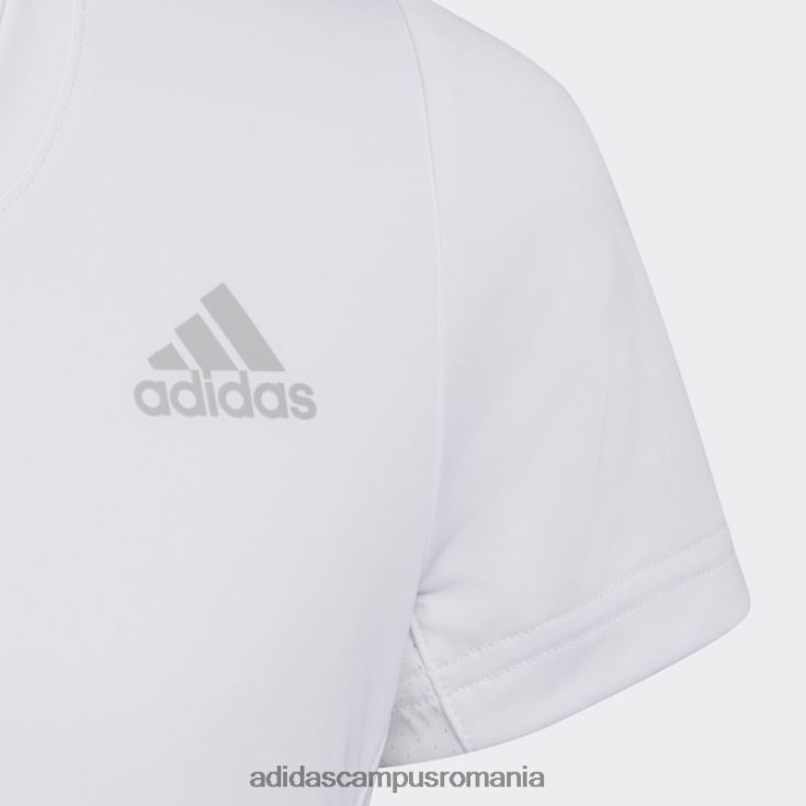 adidas campus romania tricou de tenis club gri fashion copii alb/gri J266N23474