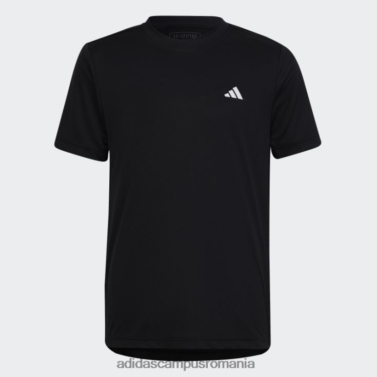 adidas campus romania tricou negru de tenis club copii negru J266N218766