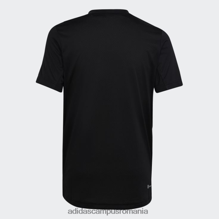 adidas campus romania tricou negru de tenis club copii negru J266N218766