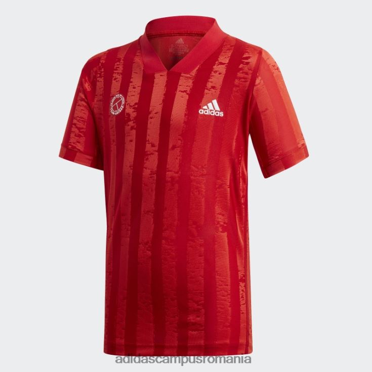 adidas campus romania tricou tenis freelift pentru băieți stacojiu copii stacojiu/roz J266N218944