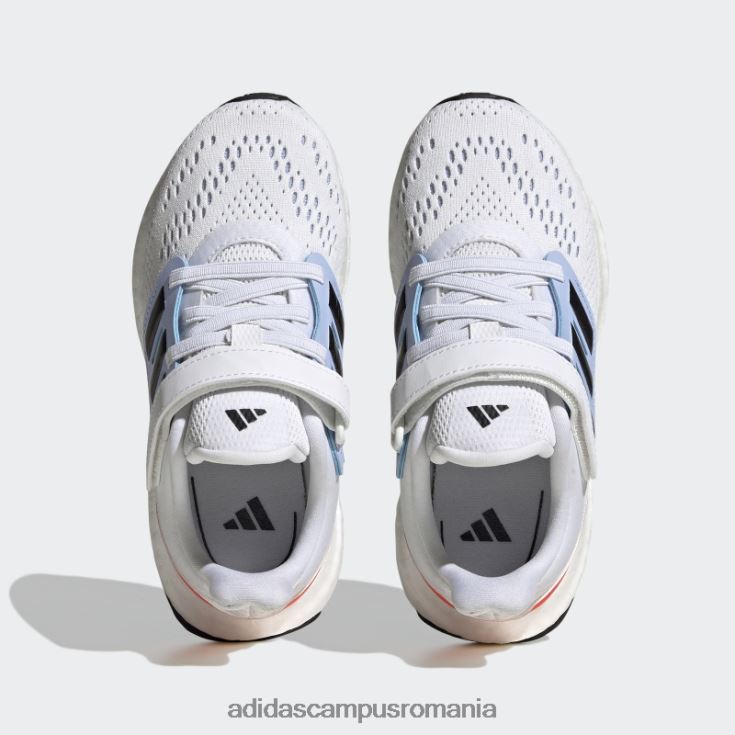 adidas campus romania fashion blue Dawn pureboost 22 pantofi copii zori alb/negru/albastru J266N23555