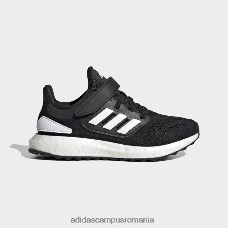 adidas campus romania pantofi carbon pureboost 22 copii negru/alb/carbon J266N23532