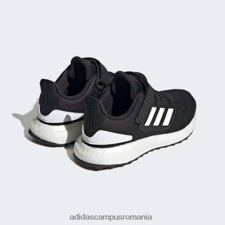 adidas campus romania pantofi carbon pureboost 22 copii negru/alb/carbon J266N23532