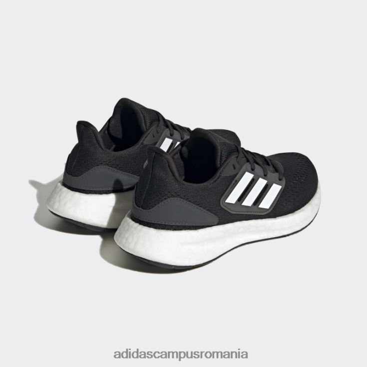 adidas campus romania pantofi carbon pureboost 22 copii negru/alb/carbon J266N23540