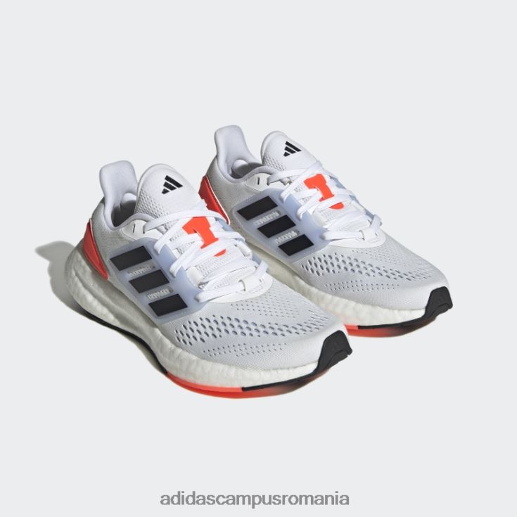 adidas campus romania pantofi eleganti blue Dawn pureboost 22 copii zori alb/negru/albastru J266N23557