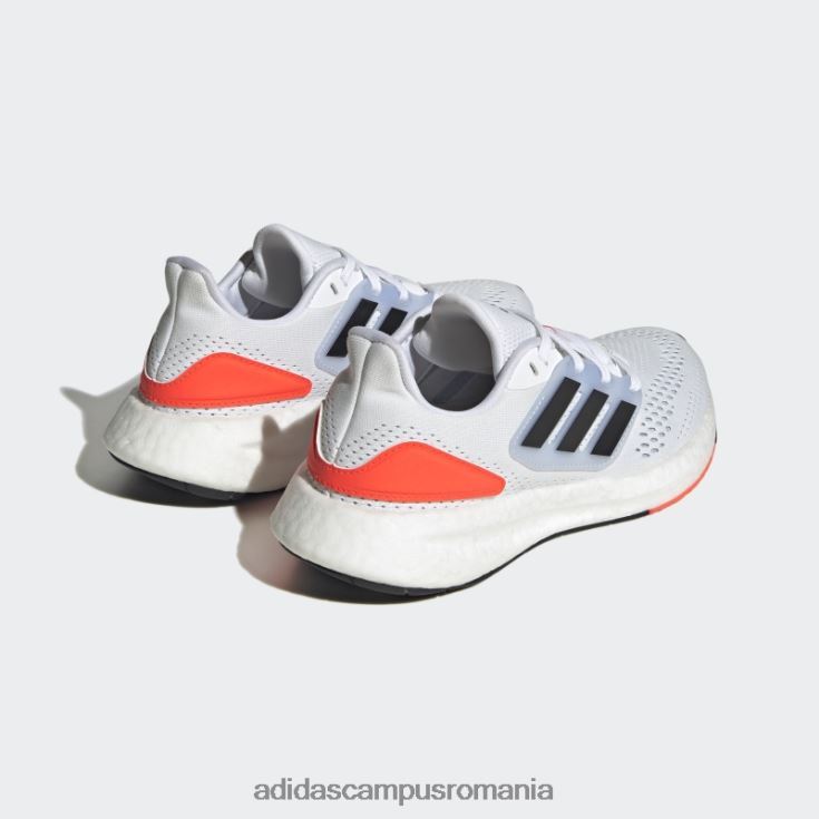 adidas campus romania pantofi eleganti blue Dawn pureboost 22 copii zori alb/negru/albastru J266N23557