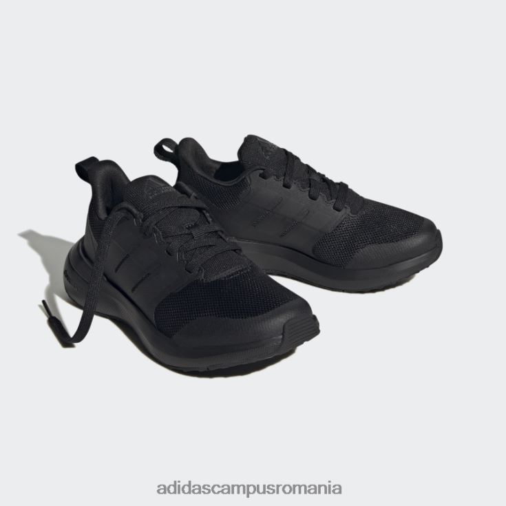 adidas campus romania pantofi negri fortarun 2.0 cloudfoam copii negru/carbon J266N224881