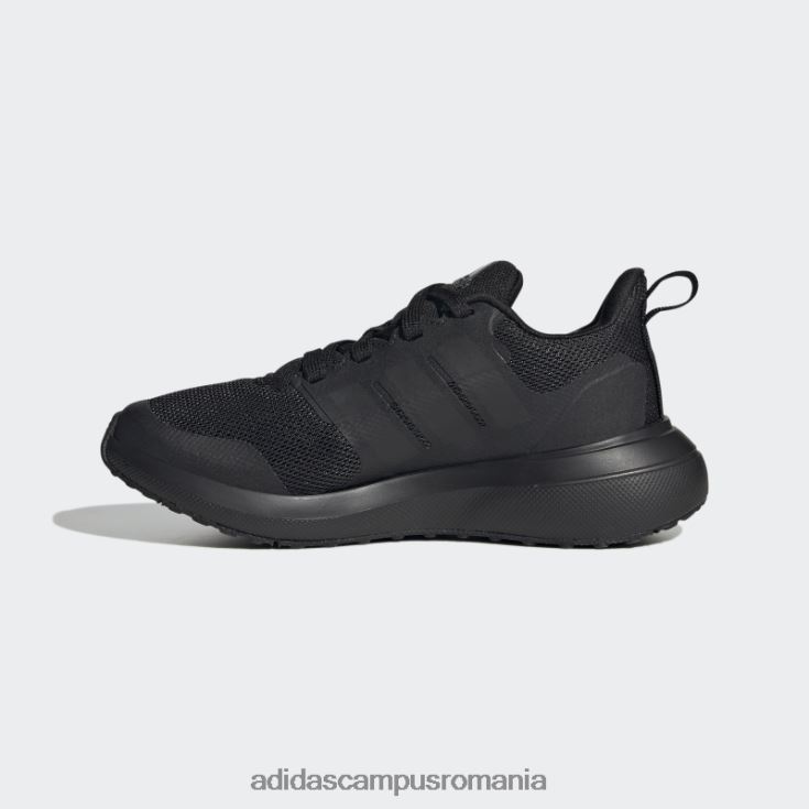 adidas campus romania pantofi negri fortarun 2.0 cloudfoam copii negru/carbon J266N224881