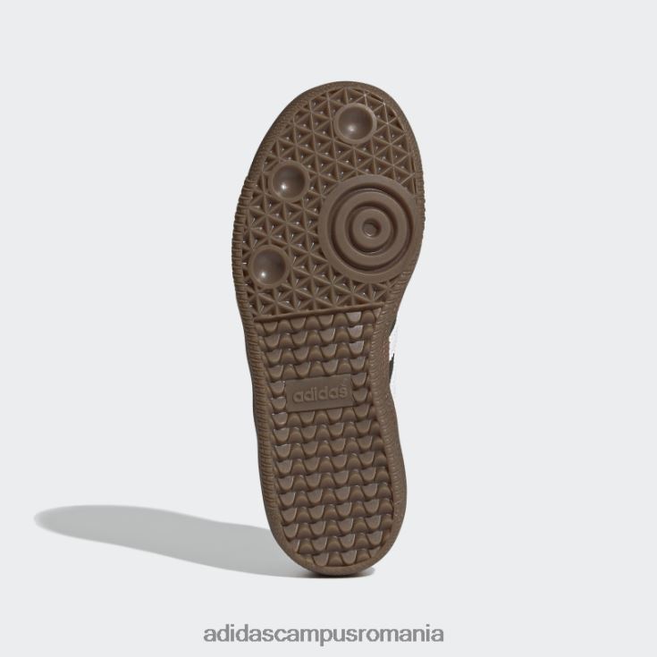 adidas campus romania pantofi vegani samba albi copii alb/negru/gumă J266N224410