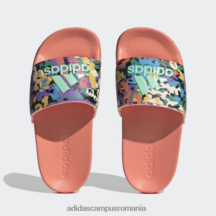 adidas campus romania sandale de dus adilette coral adidas copii coral/mentă J266N224414