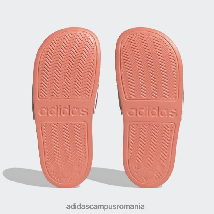 adidas campus romania sandale de dus adilette coral adidas copii coral/mentă J266N224414