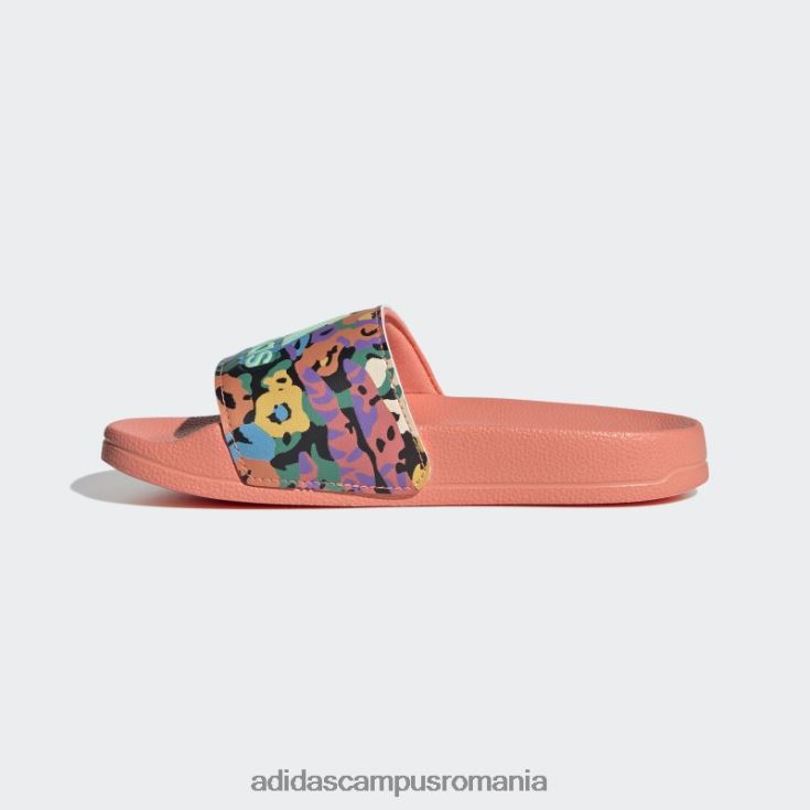 adidas campus romania sandale de dus adilette coral adidas copii coral/mentă J266N224414
