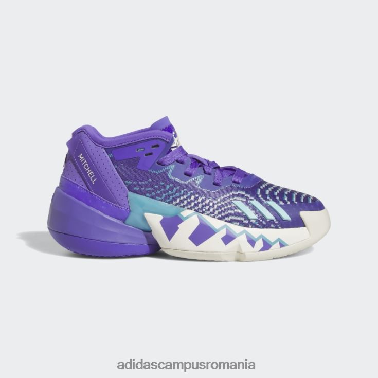 adidas campus romania albastru d.o.n. numărul 4 pantofi copii papură violet/alb/albastru J266N23560