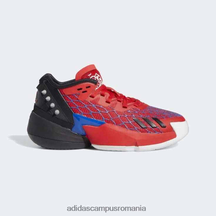 adidas campus romania albastru super d.o.n. numărul 4 pantofi de baschet adidas copii albastru/rosu/negru J266N224885