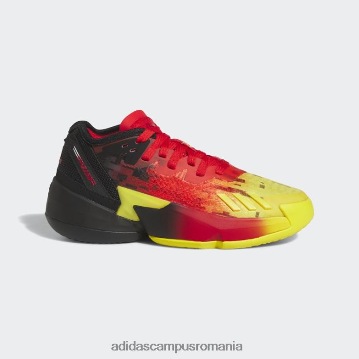 adidas campus romania don. numărul 4 pantofi roșii adidas copii roșu/negru J266N211478