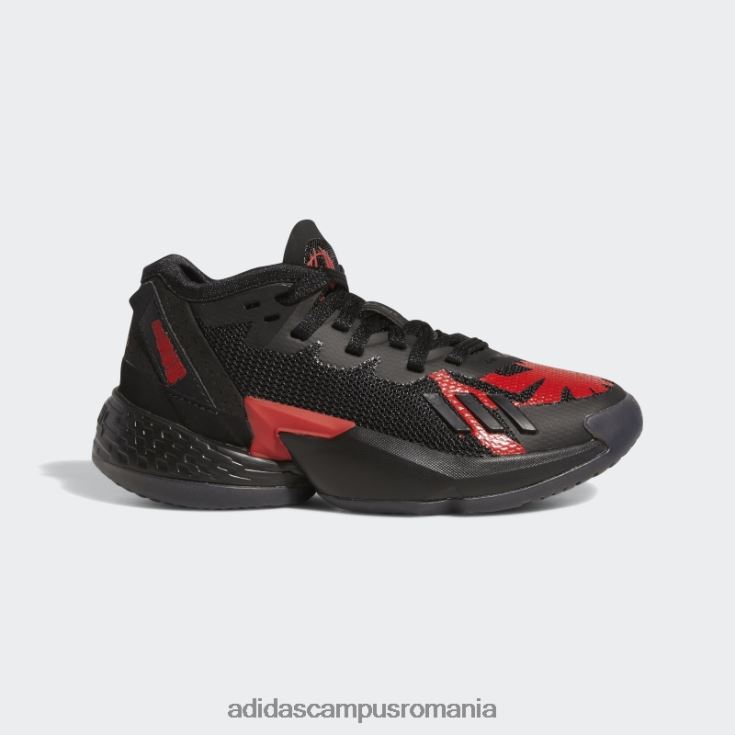 adidas campus romania negru d.o.n. problema #4 mile morales pantofi de baschet copii negru/rosu J266N224887