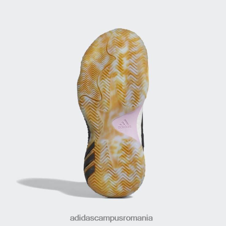 adidas campus romania întări vol. 6 pantofi de baschet albastru fierbinte copii negru/albastru J266N224882