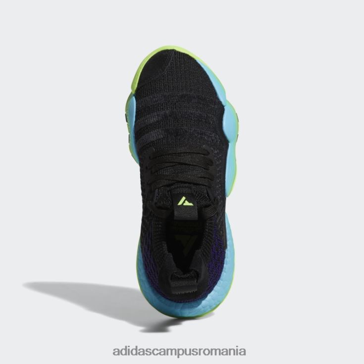 adidas campus romania pantofi negri Trae Young 2.0 copii negru/verde J266N211482