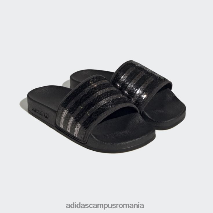 adidas campus romania adilette slides silver copii negru/argintiu/culoare furnizor J266N224908