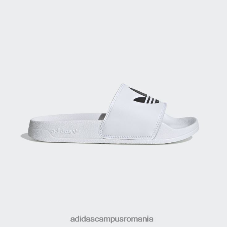 adidas campus romania sandale adilette lite fashion negru copii alb negru J266N224905