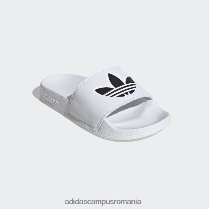 adidas campus romania sandale adilette lite fashion negru copii alb negru J266N224905