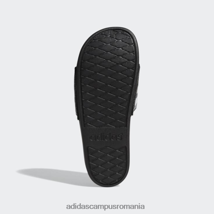 adidas campus romania sandale confort adilette negru/alb copii alb negru J266N224902