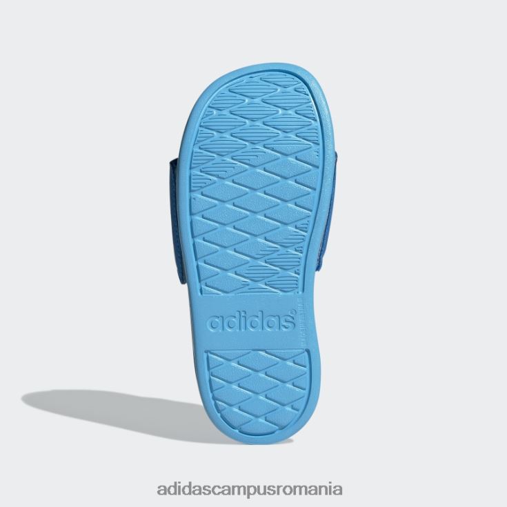 adidas campus romania sandale de confort adilette blue rush adidas copii papură albastră/papură a cerului J266N224903