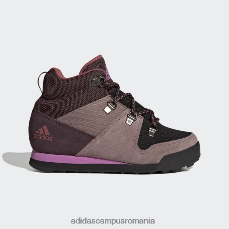 adidas campus romania pantofi climawarm snowpitch maro adidas copii maro/violet/liliac J266N218012
