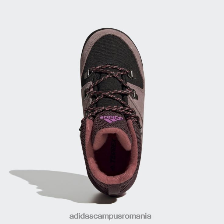 adidas campus romania pantofi climawarm snowpitch maro adidas copii maro/violet/liliac J266N218012