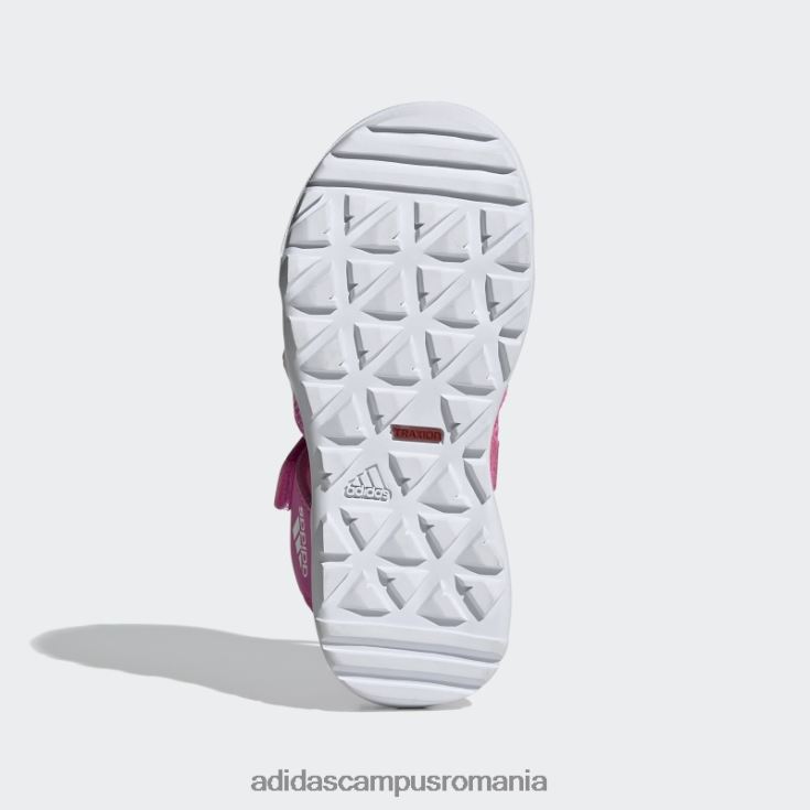 adidas campus romania sandale adidas Captain Toey Terrex roz copii roz/alb J266N218141