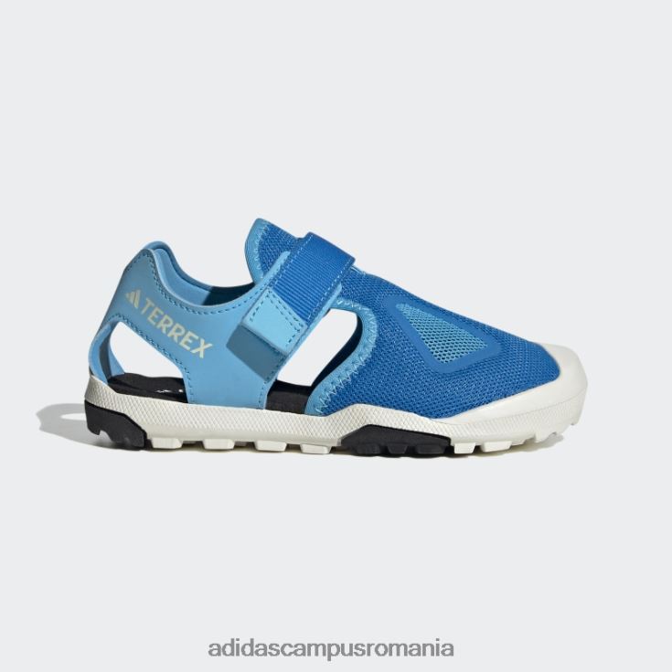 adidas campus romania sandale blue rush terrex capitan toey 2.0 copii papură albastră/papură a cerului/alb J266N218047