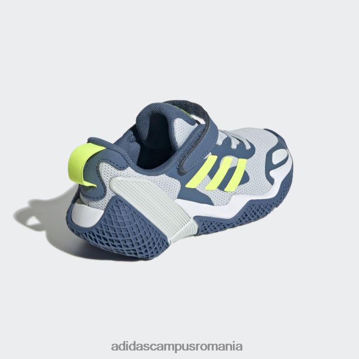 adidas campus romania 4uture runner pantofi sport de alergare nuanță albastră copii nuanță albastră/galben/albastru alterat J266N218122