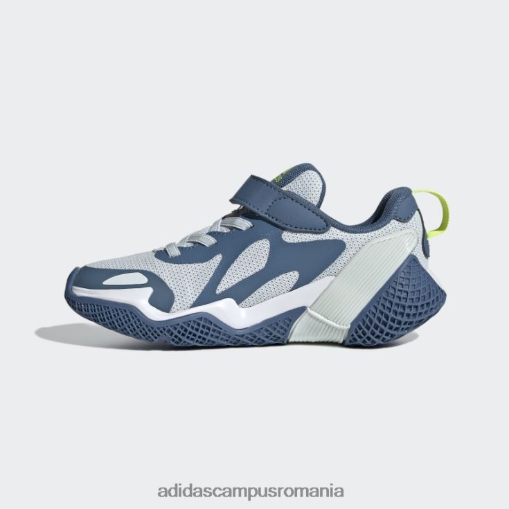 adidas campus romania 4uture runner pantofi sport de alergare nuanță albastră copii nuanță albastră/galben/albastru alterat J266N218122