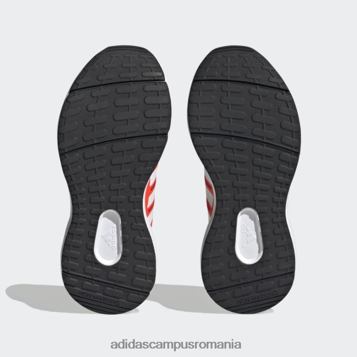 adidas campus romania Scarlet fortarun 2.0 pantofi din dantela cloudfoam copii stacojiu/alb/rosu J266N211291