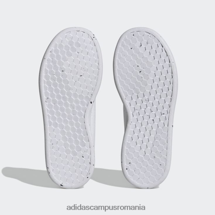 adidas campus romania alb avantaj lifestyle pantofi din dantela curte copii alb/albastru J266N217903