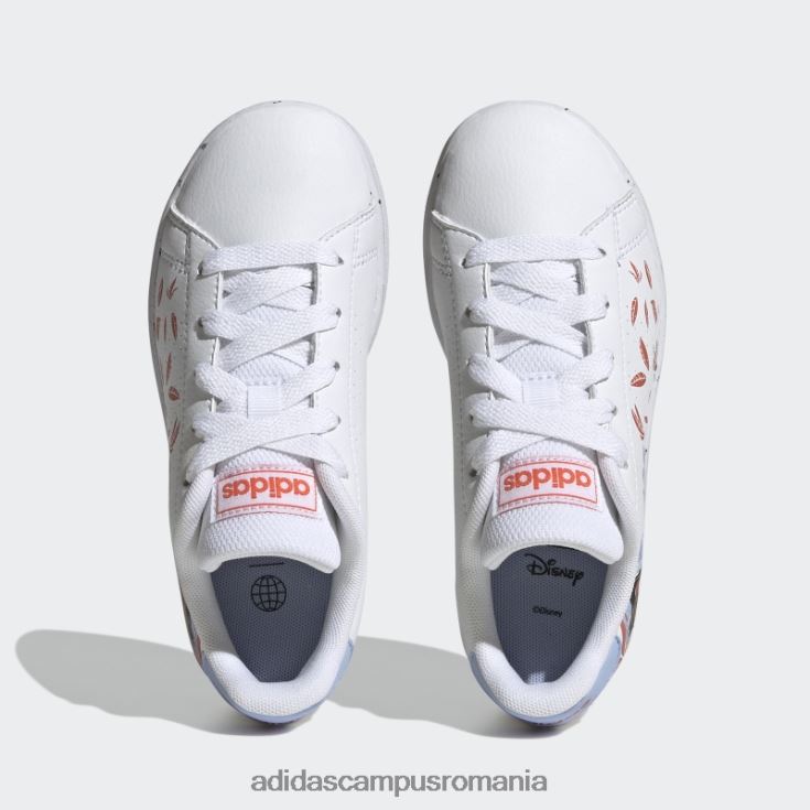 adidas campus romania alb x disney avantaj moana pantofi moda copii zori alb/portocaliu/albastru J266N217881