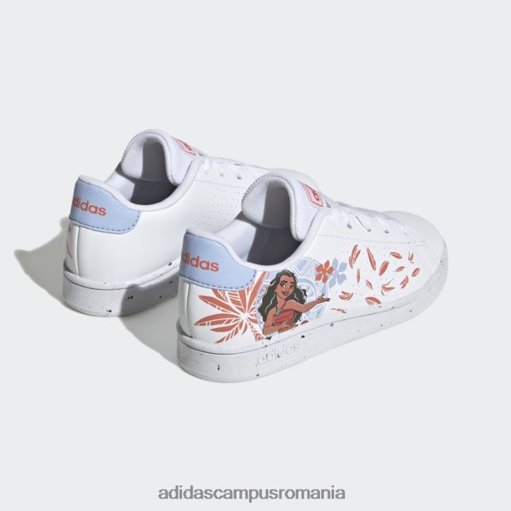adidas campus romania alb x disney avantaj moana pantofi moda copii zori alb/portocaliu/albastru J266N217881