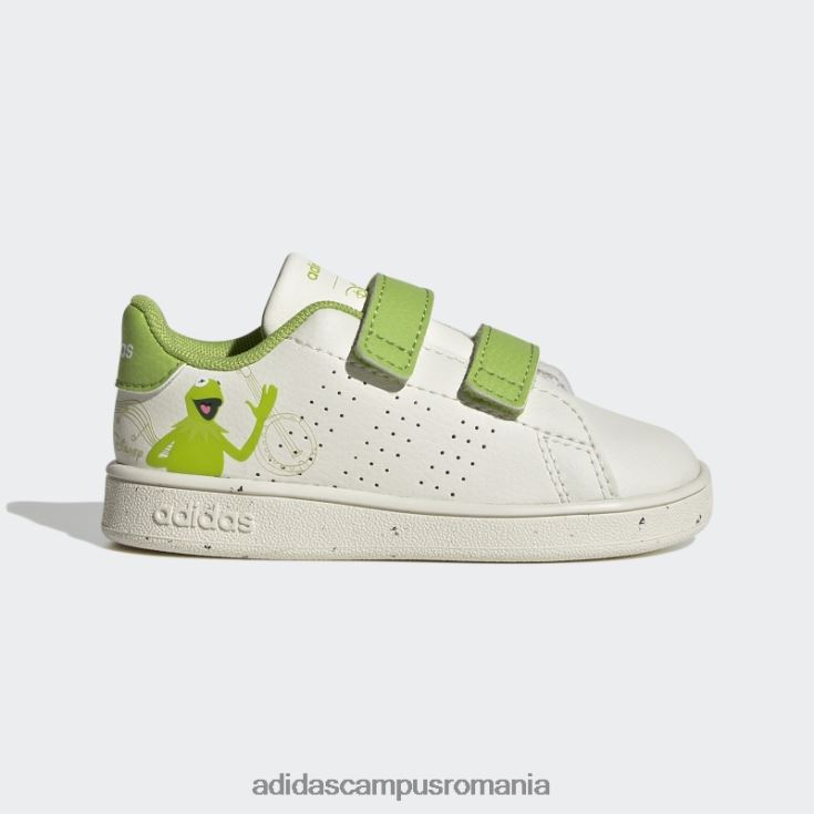 adidas campus romania alb x disney avantaj muppets pantofi cu cârlig și buclă copii alb/încă verde J266N218088