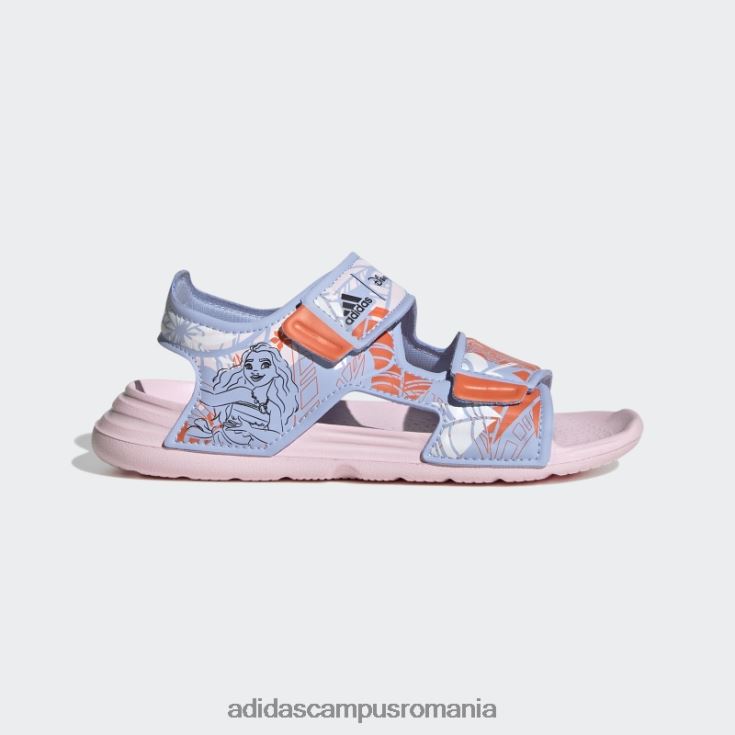 adidas campus romania albastru alba x disney altaswim moana inot sandale moda copii albastru zori/negru/portocaliu J266N218228