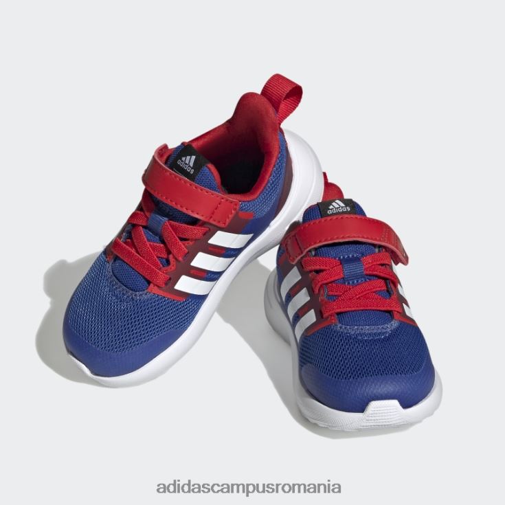 adidas campus romania albastru regal x marvel fortarun 2.0 spider-man cloudfoam pantofi cu bretele din dantela elastica fierbinte copii albastru regal/alb/stacojiu J266N217722